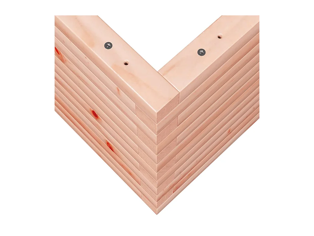 Jardinière bac lit surélevé bois marron 70 x 40 x 45.5 cm 02_0037780