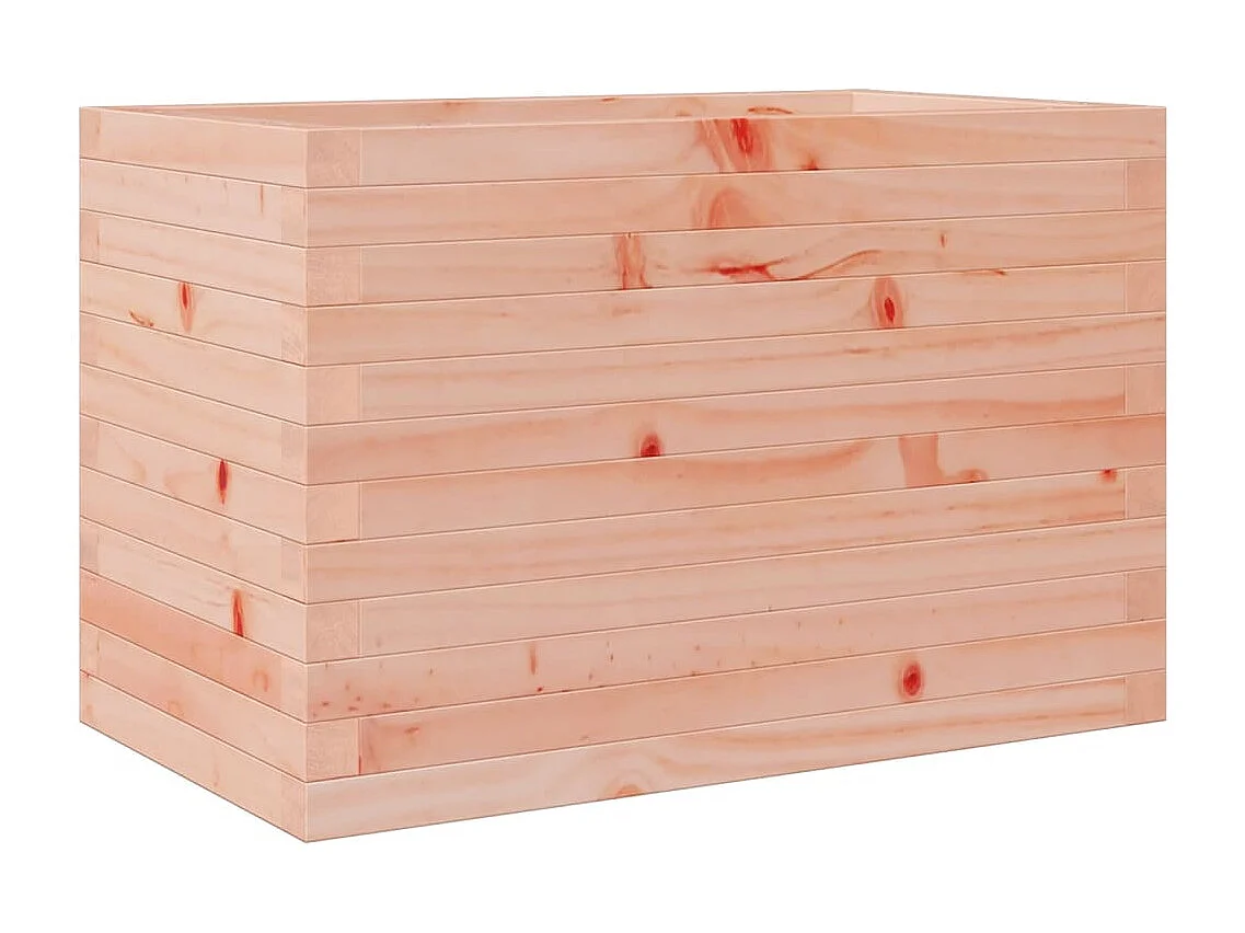 Vassoio per fioriera aiuola rialzata piante fiori terrazza giardino 70 x 40 x 45,5 cm legno massello marrone Douglas 02_0037780