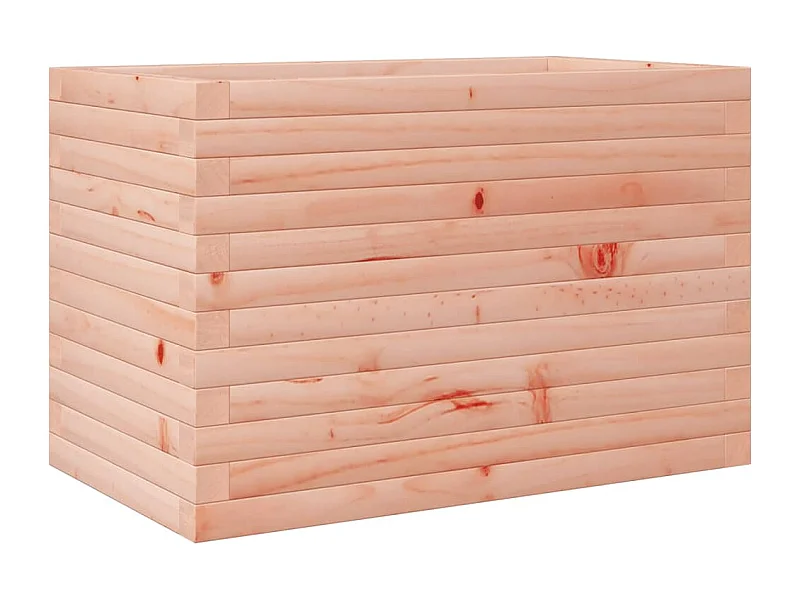 Vassoio per fioriera aiuola rialzata piante fiori terrazza giardino 70 x 40 x 45,5 cm legno massello marrone Douglas 02_0037780