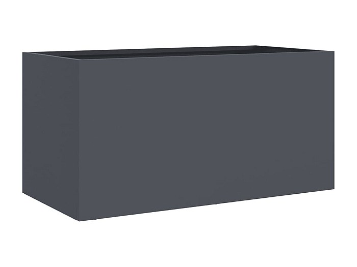 Tidyard Vaso Giardino,Vaso per Fiori,Fioriera per Piante,Fioriera da Giardino,Letto per Orto Rialzato,Aiuola Rialzata,Fioriera Rialzata da Giardino,in Acciaio Verniciato a Polvere,368x80x68 cm Verde