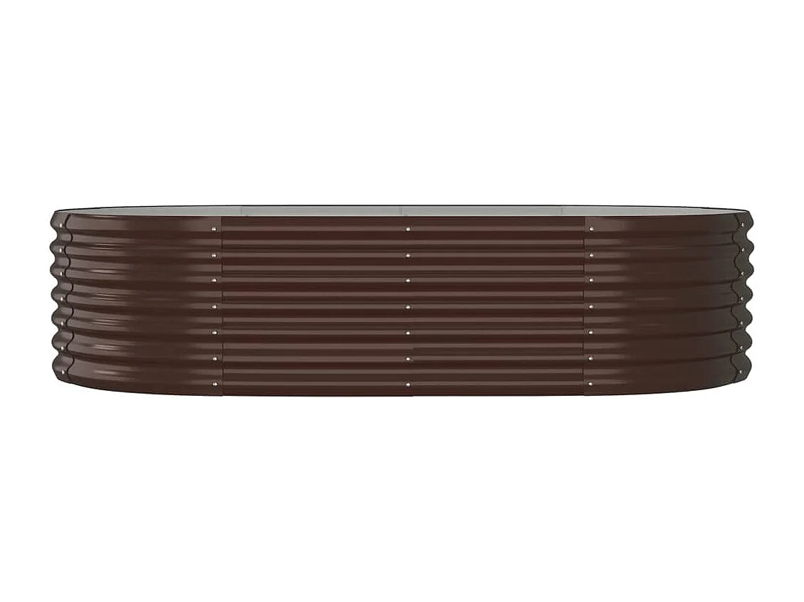 Jardinière bac lit surélevé marron 152 x 80 x 36 cm 02_0039560