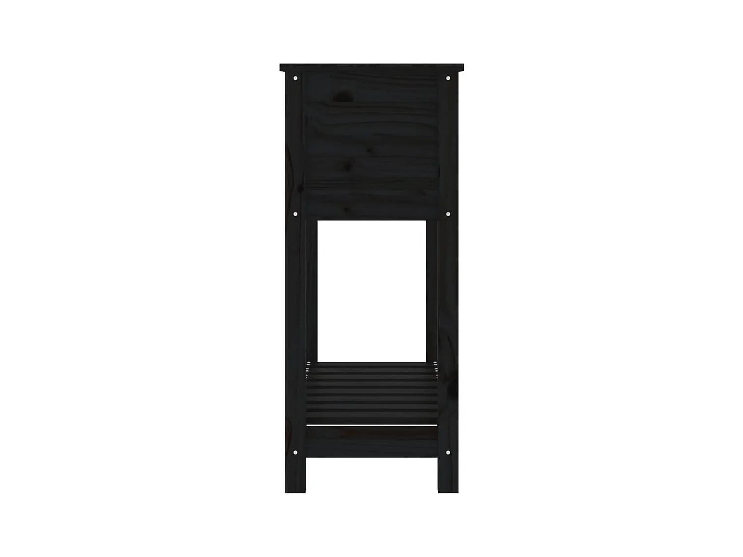 Jardinière bac lit surélevé bois marron 82.5 x 34.5 x 81 cm 02_0038401