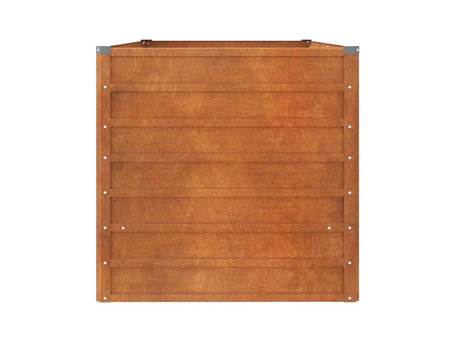 Jardinière bac lit surélevé marron 160 x 80 x 77 cm 02_0039865