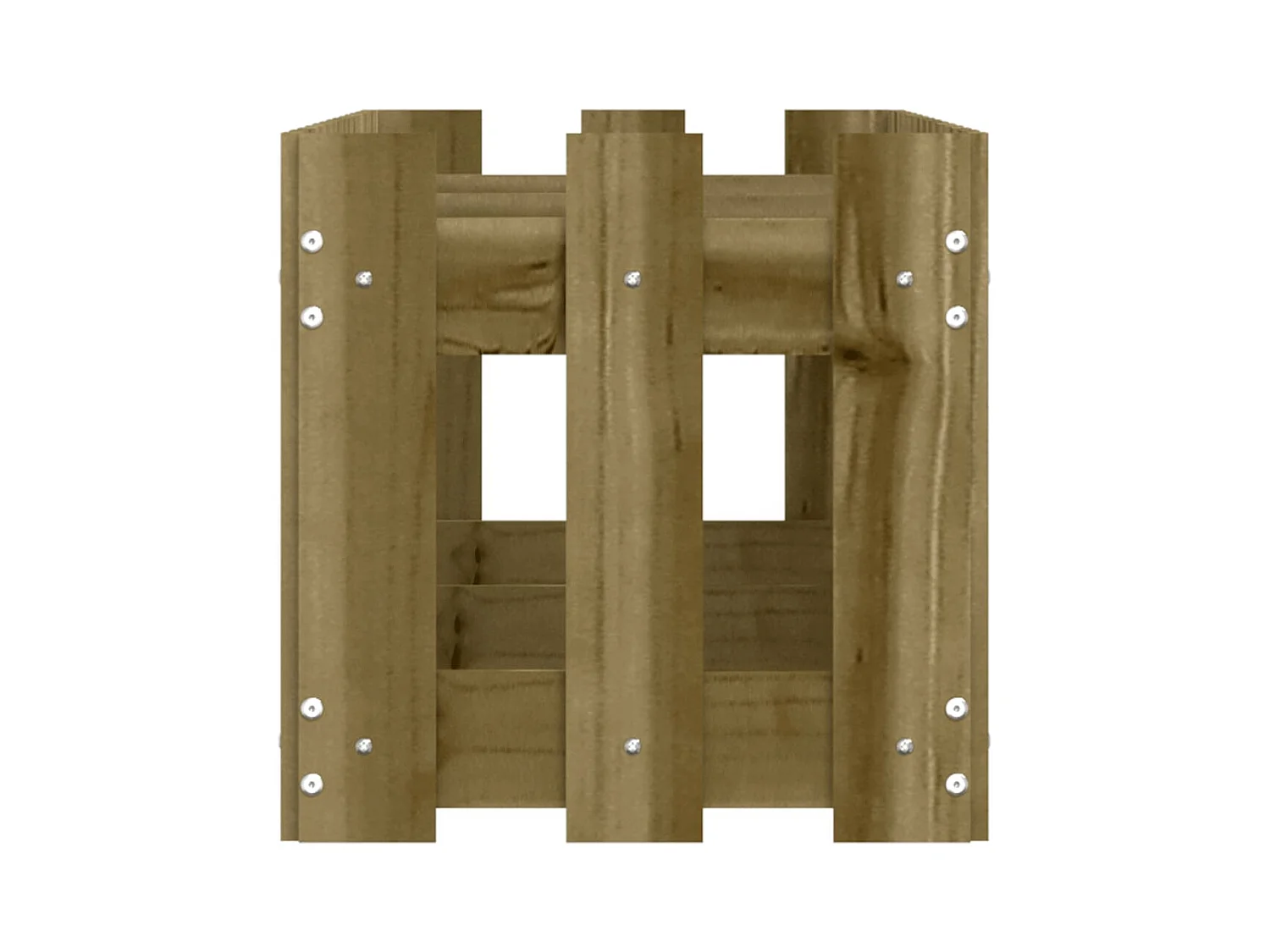 Jardinière bac lit surélevé bois marron 150 x 30 x 30 cm 02_0039814