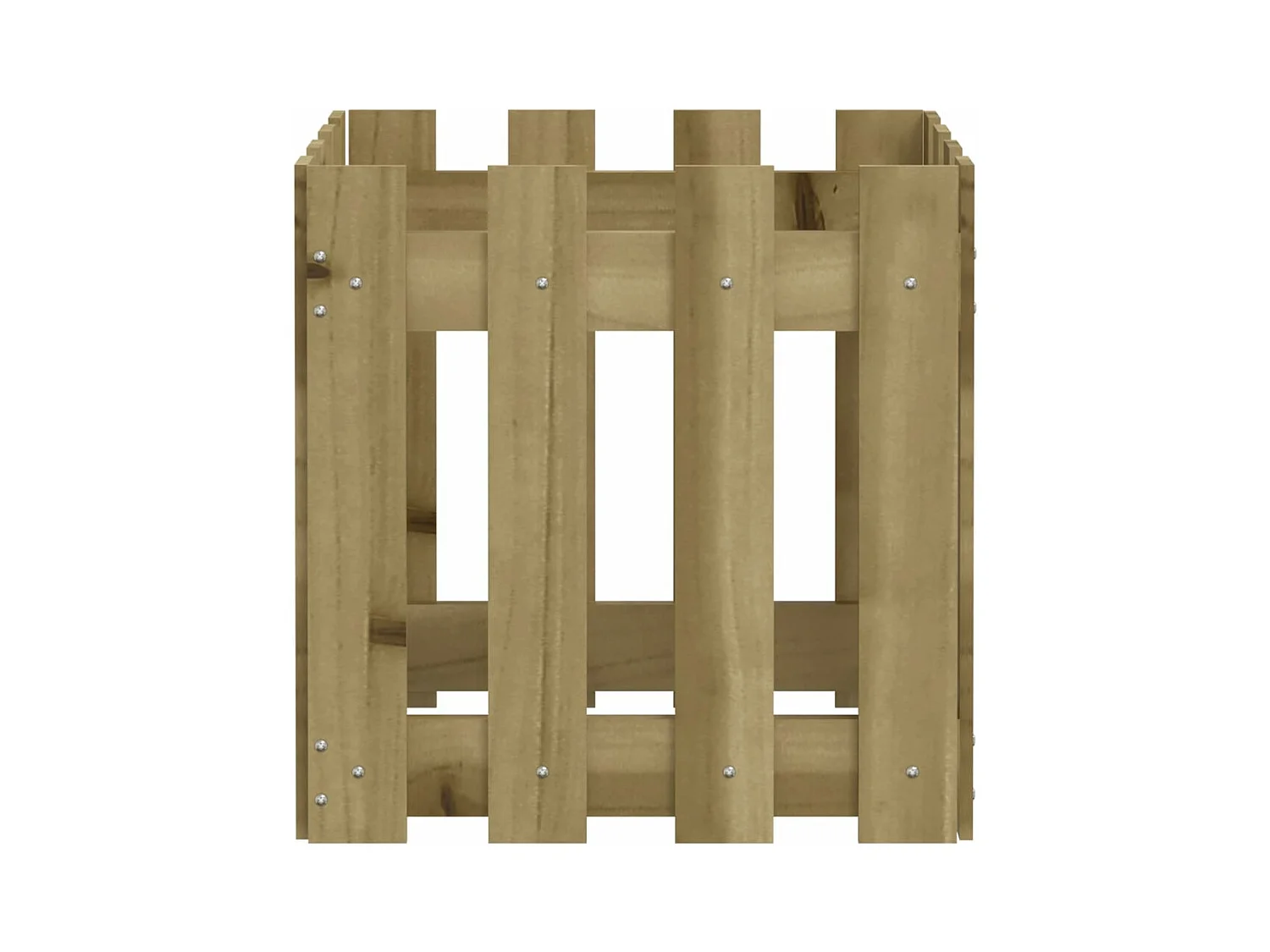 Jardinière bac lit surélevé marron 40 x 40 x 40 cm 02_0038093