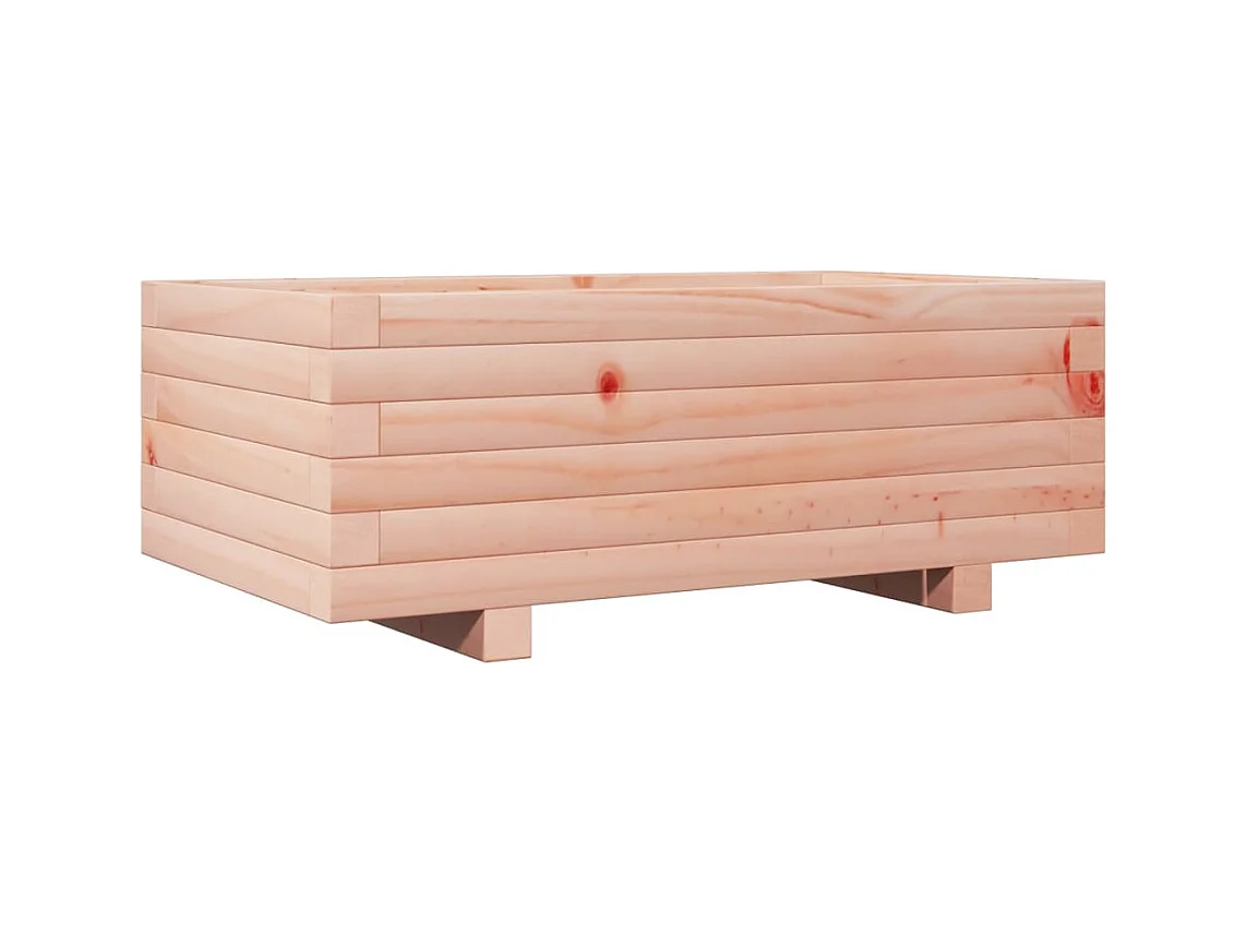 Jardinière bac lit surélevé bois marron 70 x 40 x 45438 cm 02_0037776