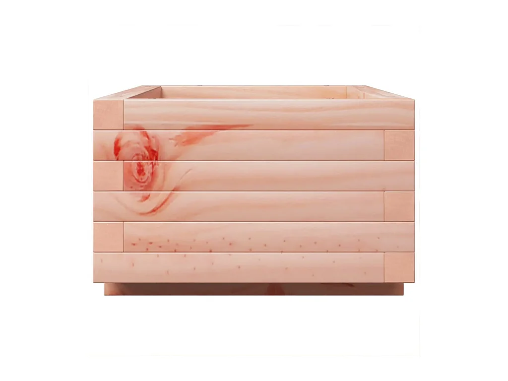 Jardinière bac lit surélevé bois marron 70 x 40 x 45438 cm 02_0037776