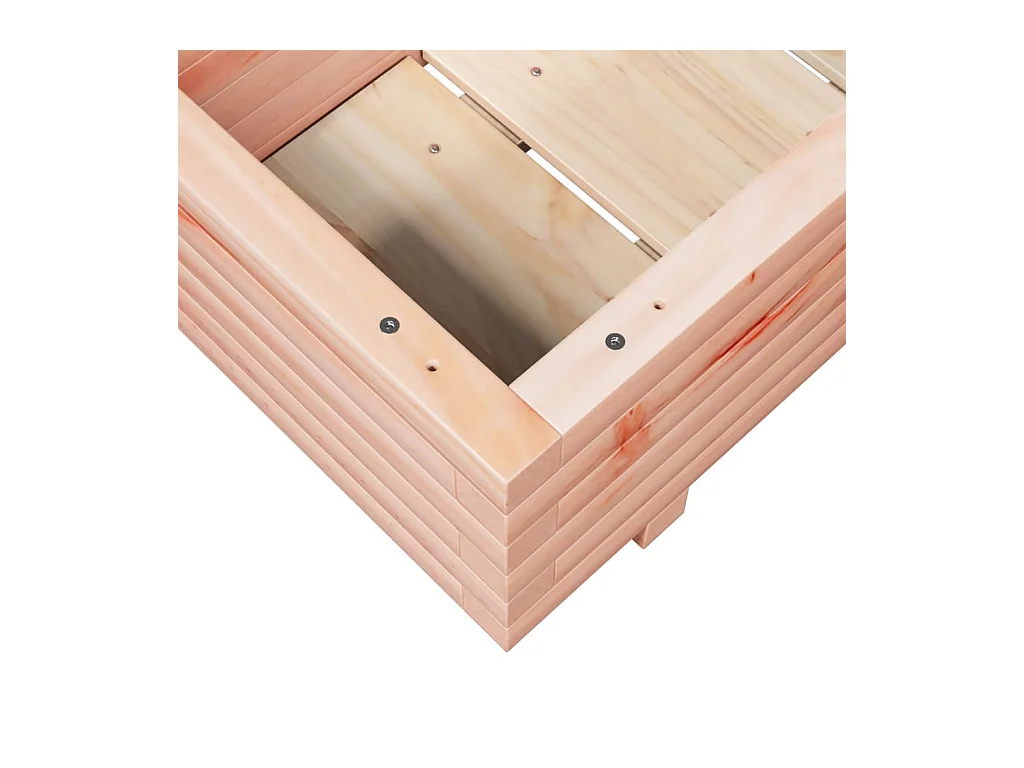 Jardinière bac lit surélevé bois marron 70 x 40 x 45438 cm 02_0037776