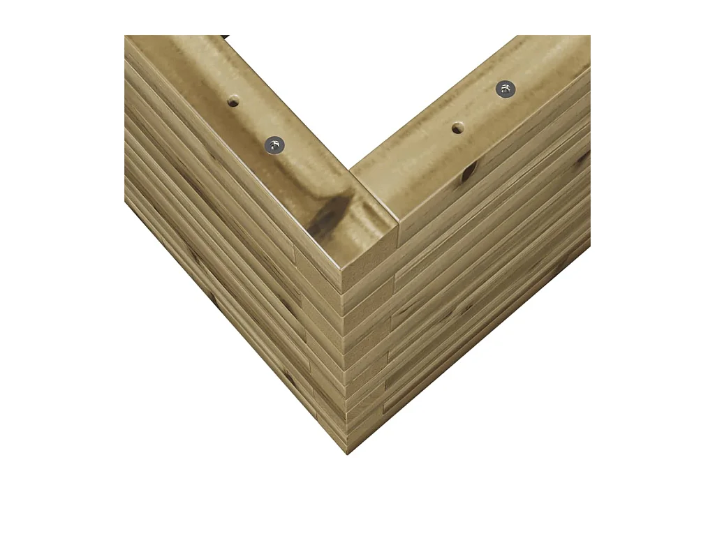 Jardinière bac lit surélevé bois marron 90 x 60 x 46 cm 02_0038019