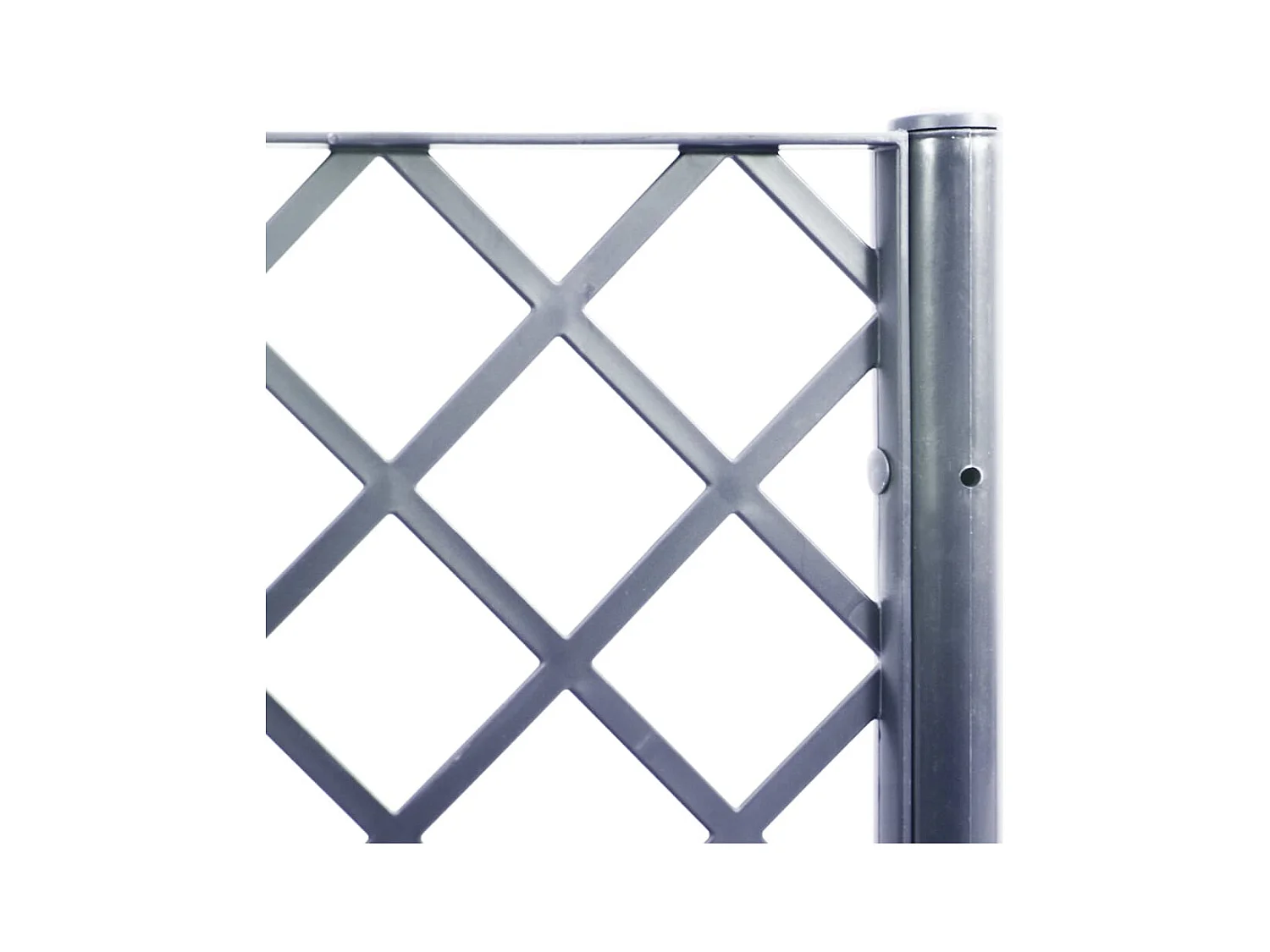 Jardinière bac lit surélevé grise 80 x 40 x 142 cm 02_0038310