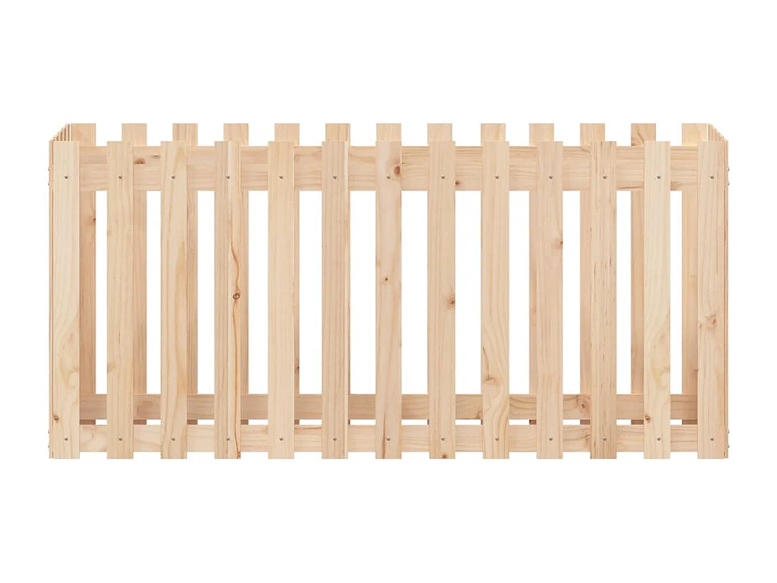 Jardinière bac lit surélevé marron 150 x 50 x 70 cm 02_0039802