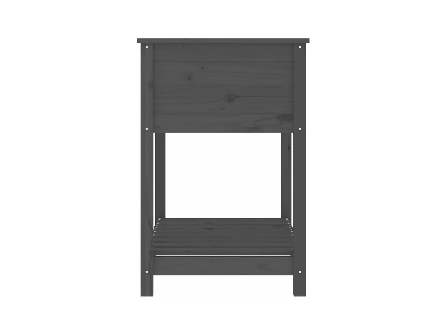 Jardinière bac lit surélevé bois marron 82.5 x 54 x 81 cm 02_0038406