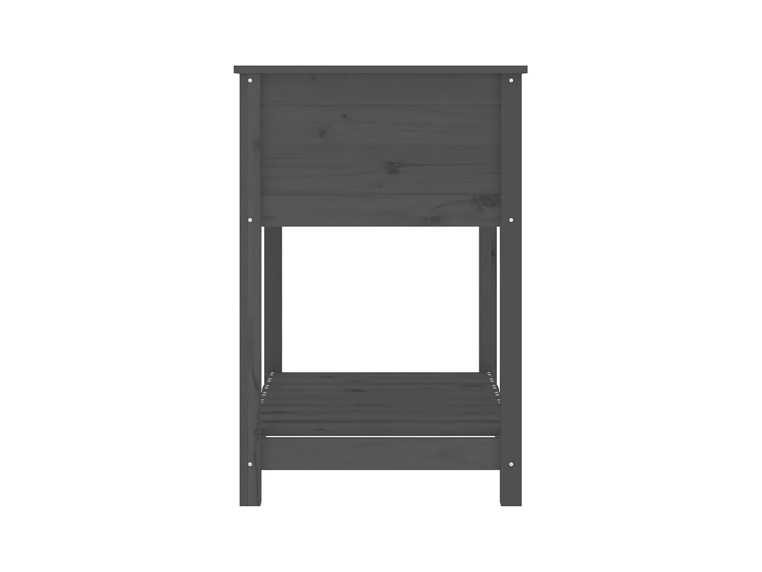 Jardinière bac lit surélevé bois marron 82.5 x 54 x 81 cm 02_0038406