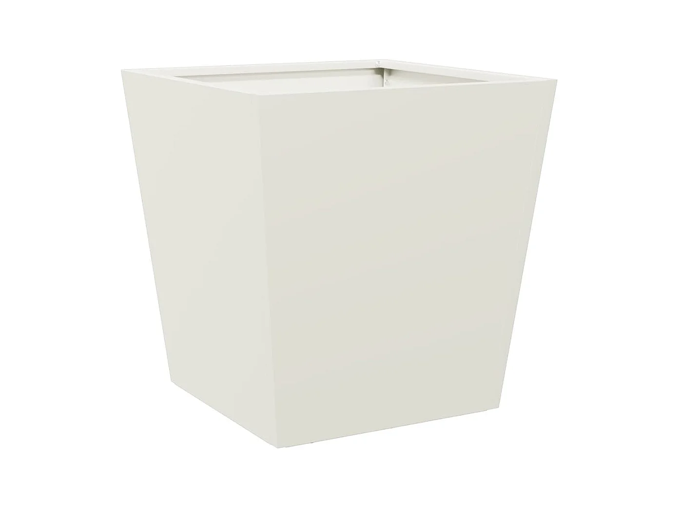 Jardinière bac lit surélevé blanche 40 x 40 x 40 cm 02_0038951