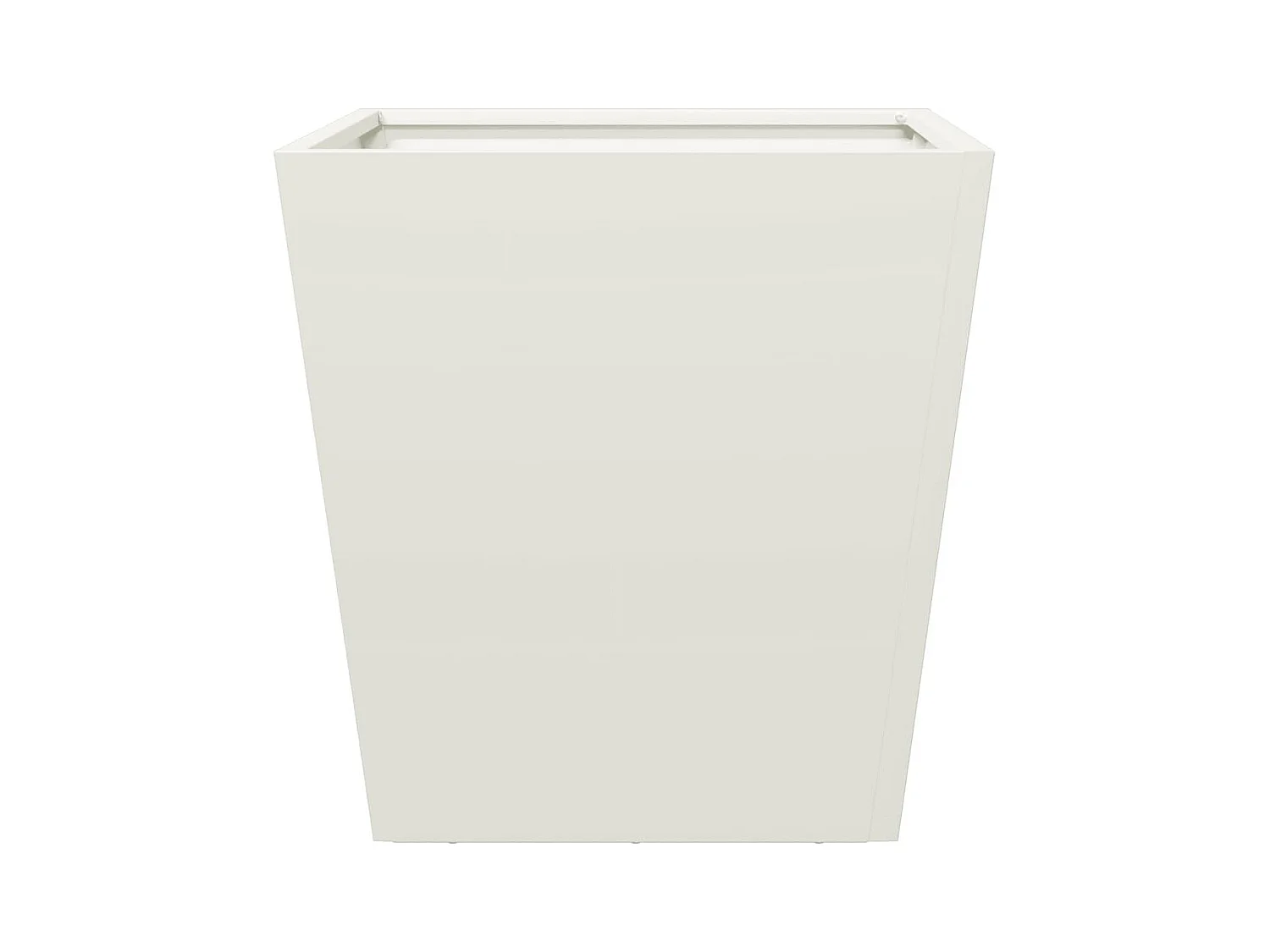 Jardinière bac lit surélevé blanche 40 x 40 x 40 cm 02_0038951