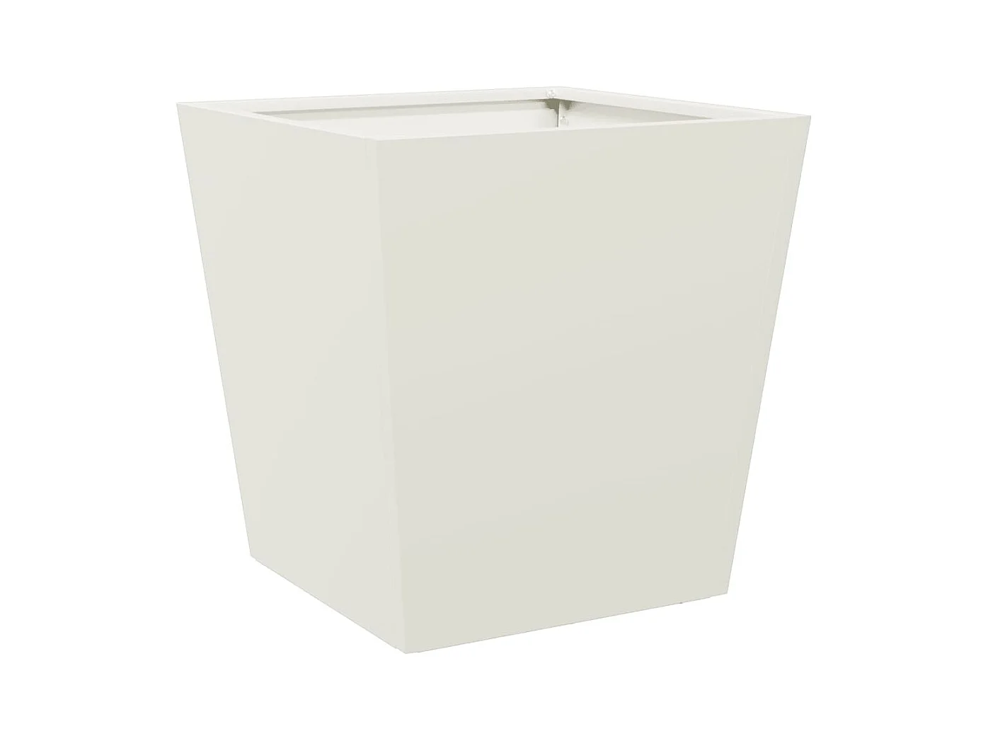 Jardinière bac lit surélevé blanche 40 x 40 x 40 cm 02_0038951