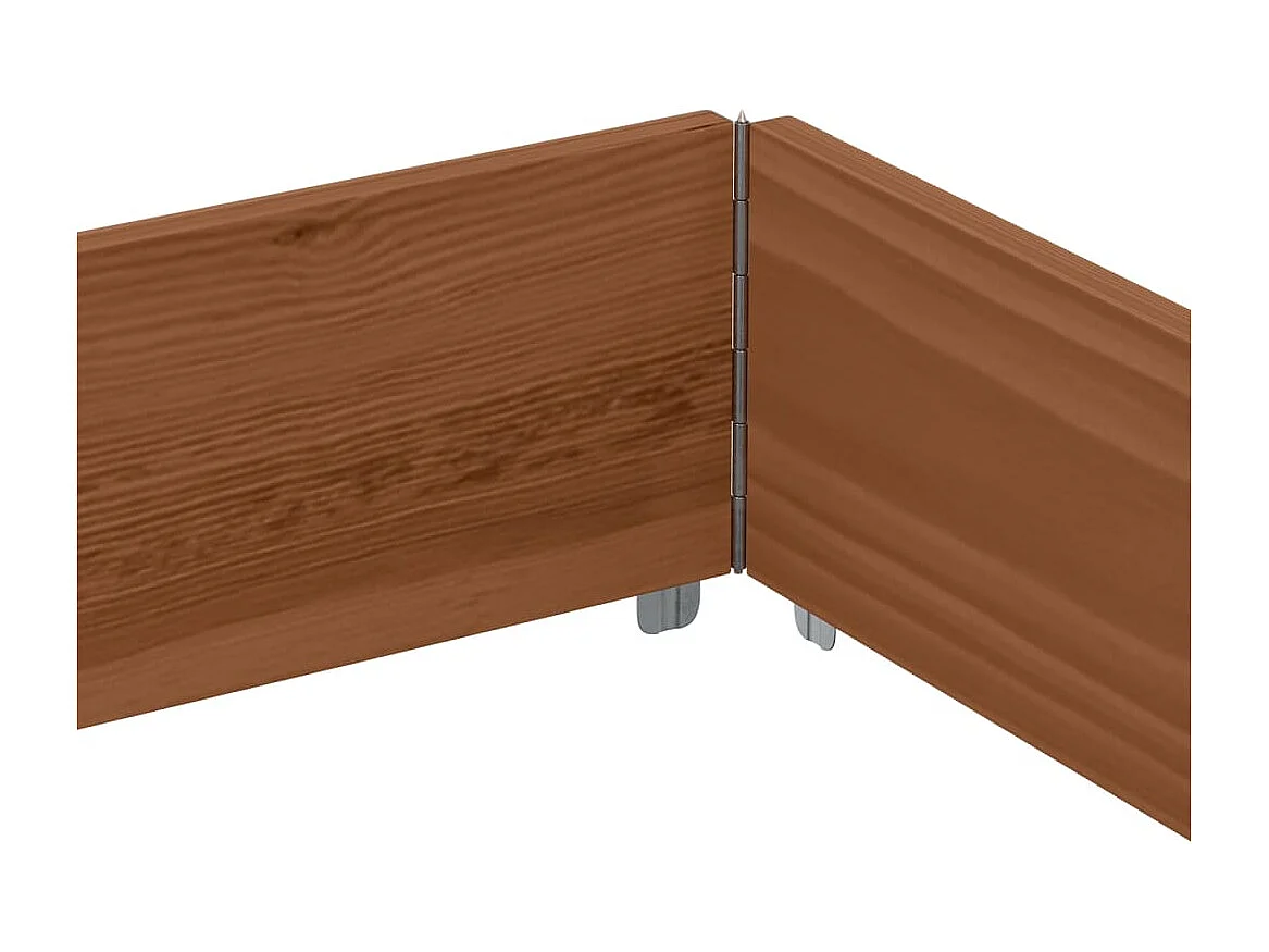 Jardinière bac lit surélevé bois marron 150 x 100 x 45433 cm 02_0037422