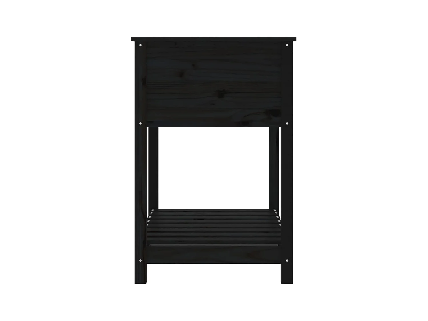 Jardinière bac lit surélevé bois marron 82.5 x 54 x 81 cm 02_0038407