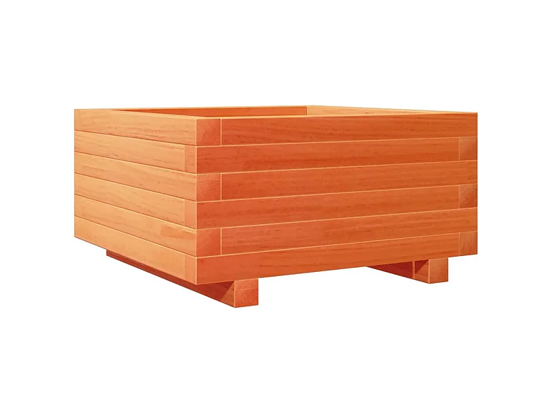 Jardinière bac lit surélevé bois marron 50 x 50 x 45438 cm 02_0038458