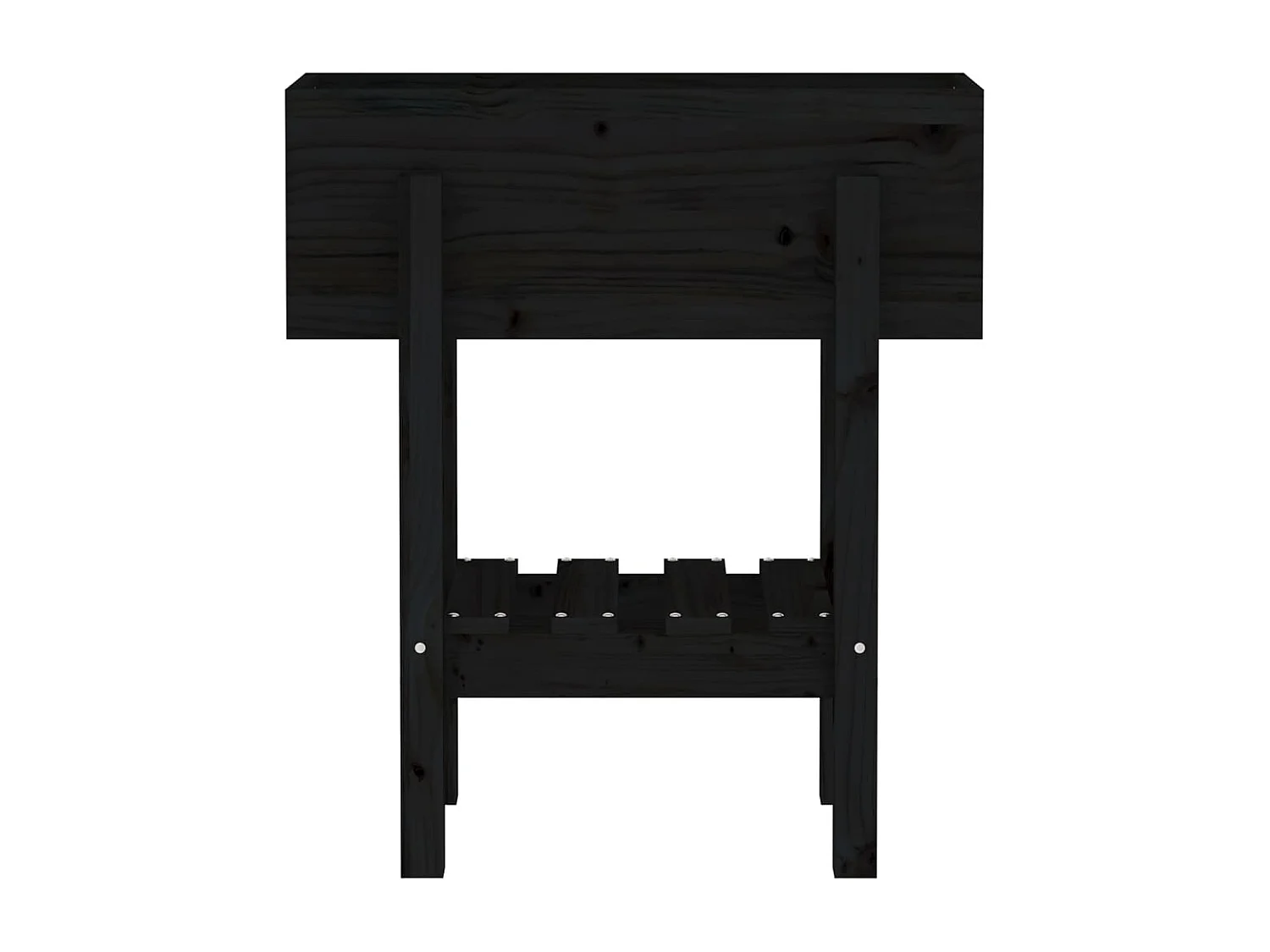 Jardinière bac lit surélevé bois marron 62 x 30 x 69 cm 02_0037750