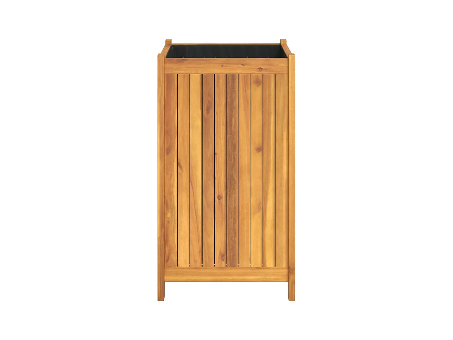 Jardinière bac lit surélevé bois marron 42 x 42 x 75 cm 02_0038134