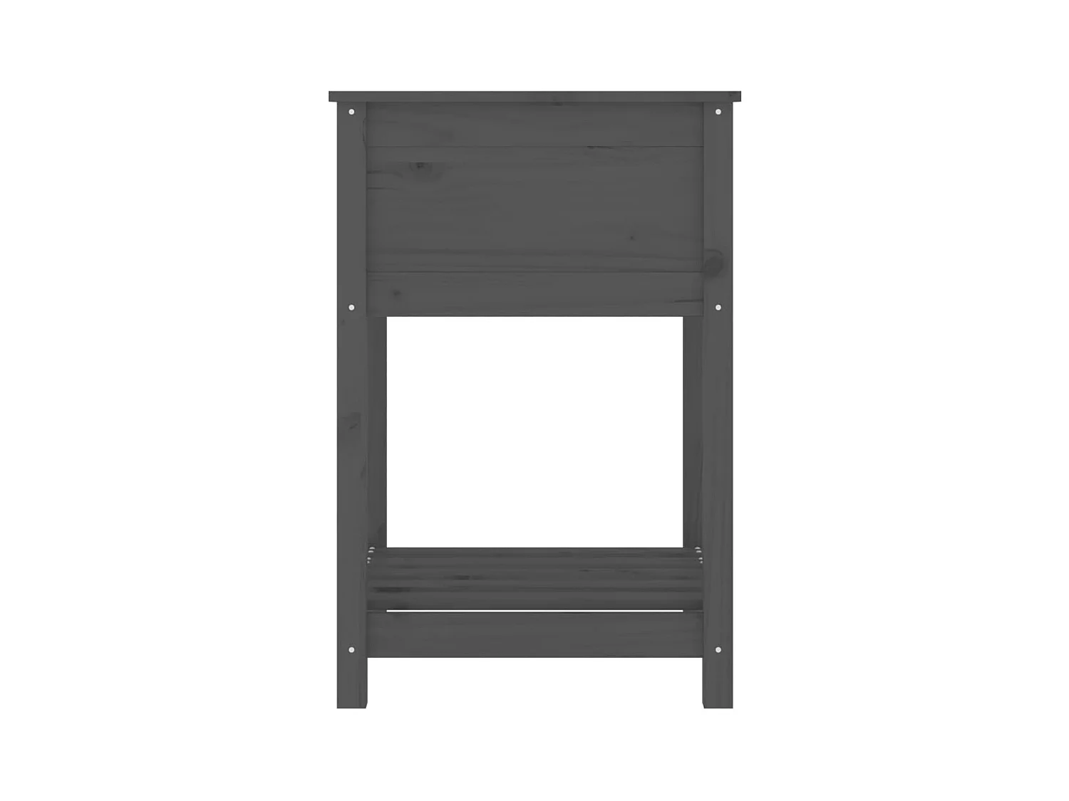 Jardinière bac lit surélevé bois marron 56 x 54 x 81 cm 02_0038396