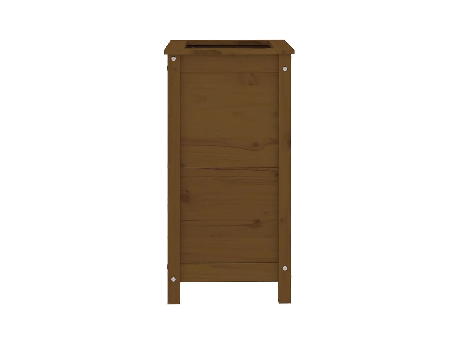Jardinière bac lit surélevé bois marron 40 x 40 x 78 cm 02_0037581