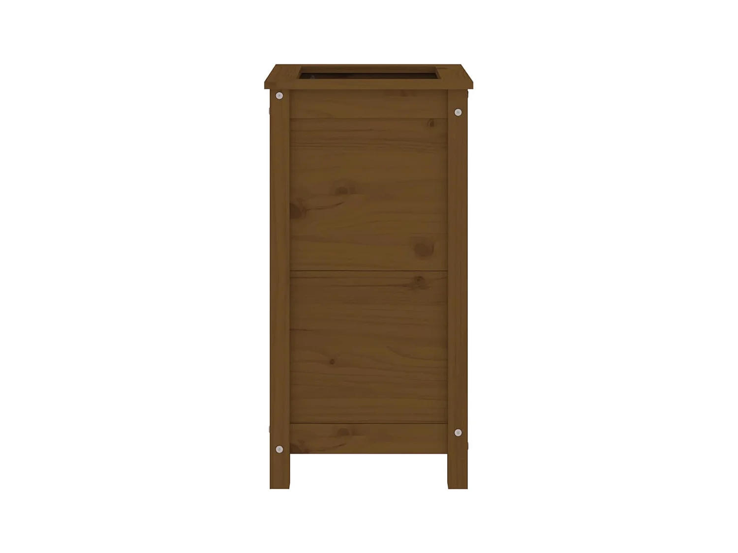 Jardinière bac lit surélevé bois marron 40 x 40 x 78 cm 02_0037581