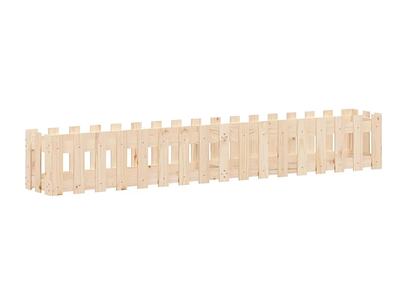 Jardinière bac lit surélevé marron 200 x 30 x 30 cm 02_0039804