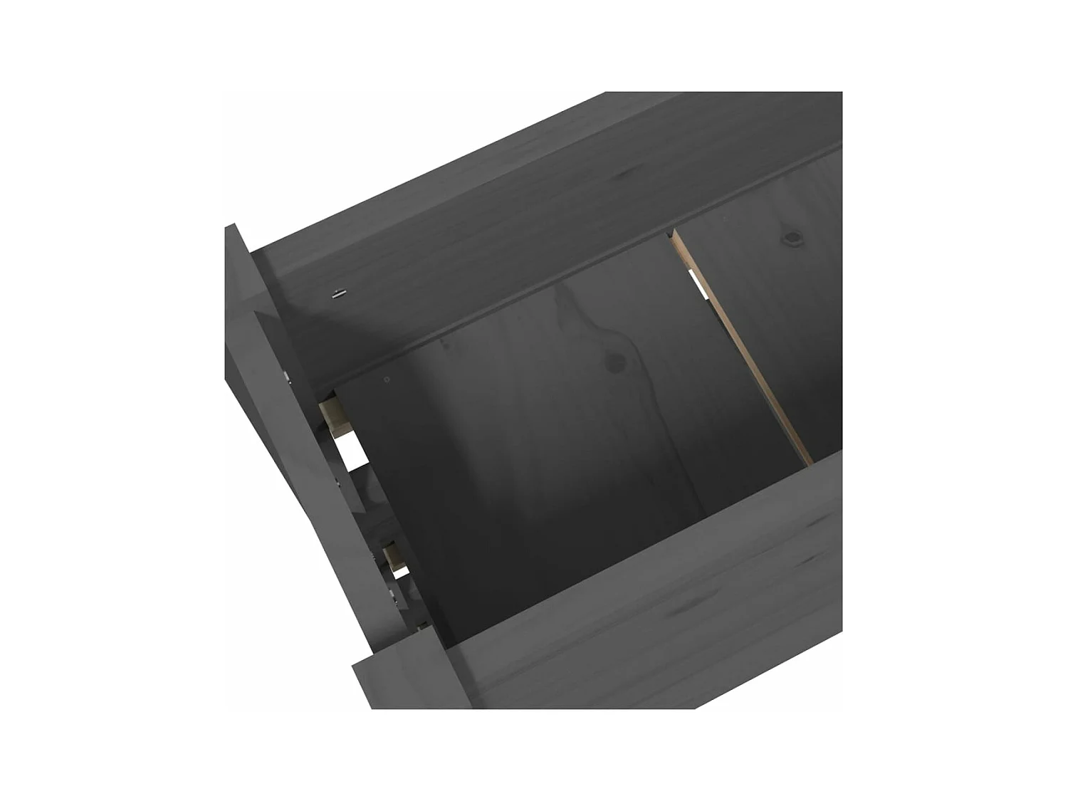 Jardinière bac lit surélevé bois marron 77 x 25 x 104.5 cm 02_0037846