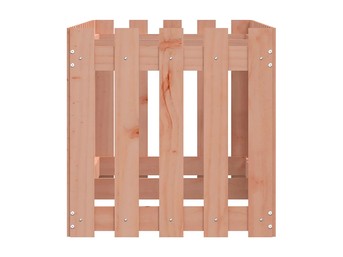 Jardinière bac lit surélevé bois marron 150 x 50 x 50 cm 02_0039828