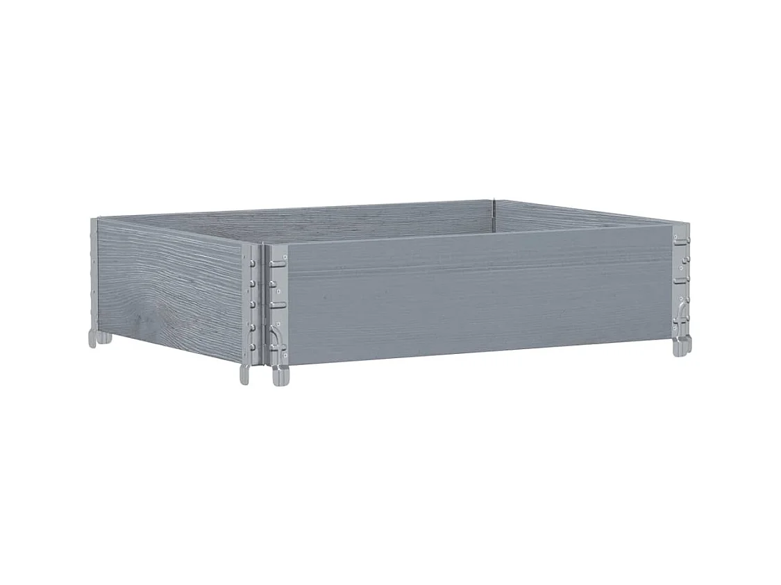 Jardinière bac lit surélevé bois marron 80 x 60 x 45433 cm 02_0037878