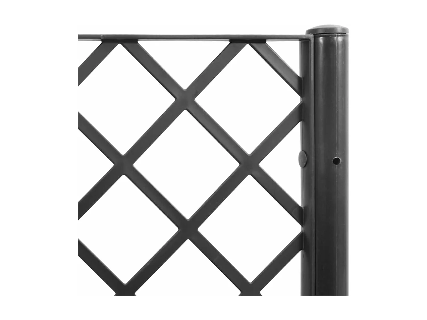 Jardinière bac lit surélevé noire 160 x 120 x 142 cm 02_0038253