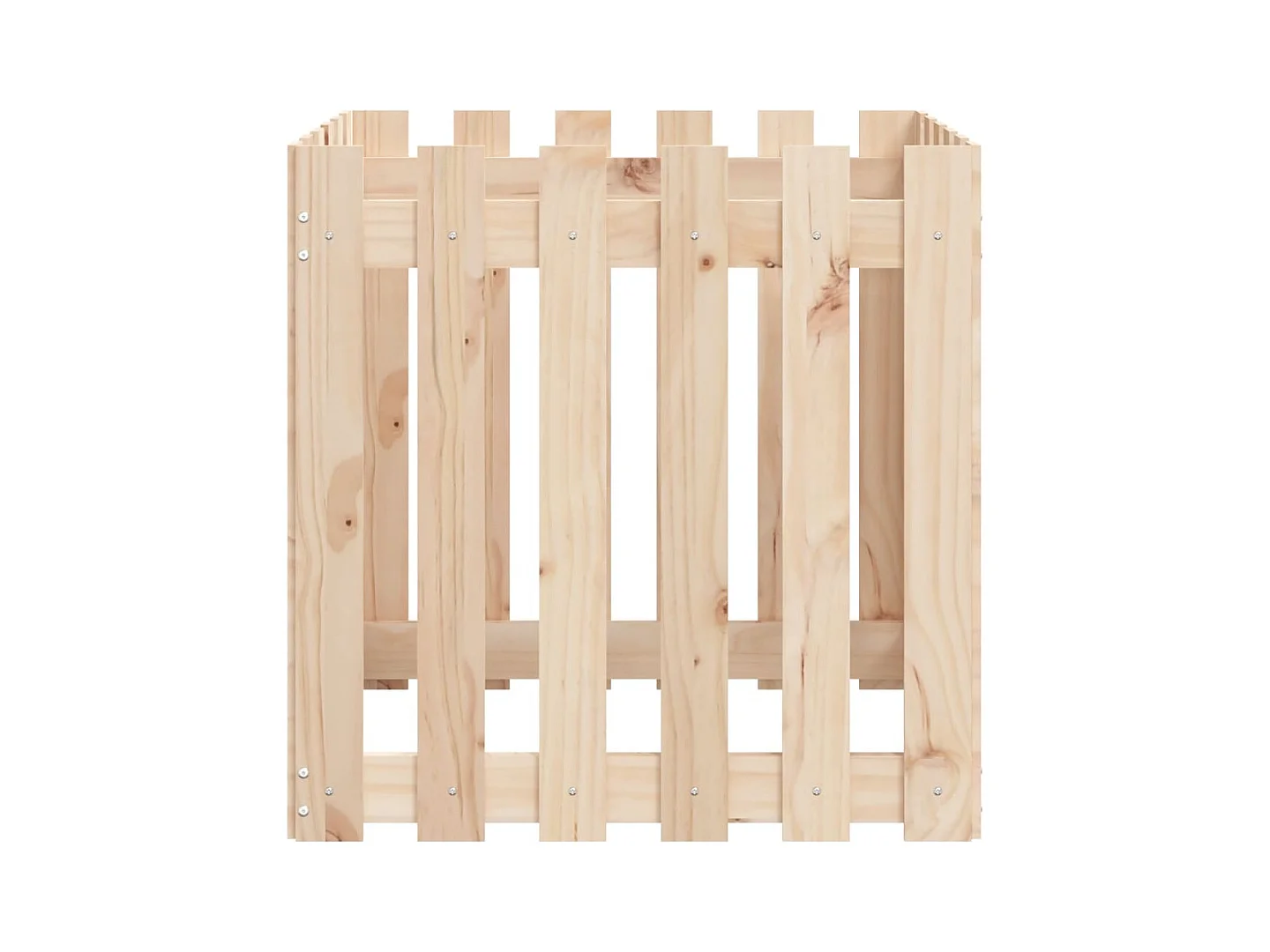 Jardinière bac lit surélevé marron 60 x 60 x 60 cm 02_0038108