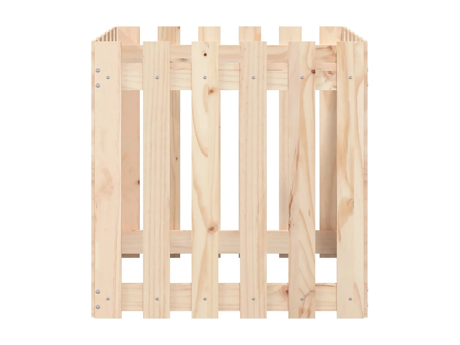 Jardinière bac lit surélevé marron 60 x 60 x 60 cm 02_0038108