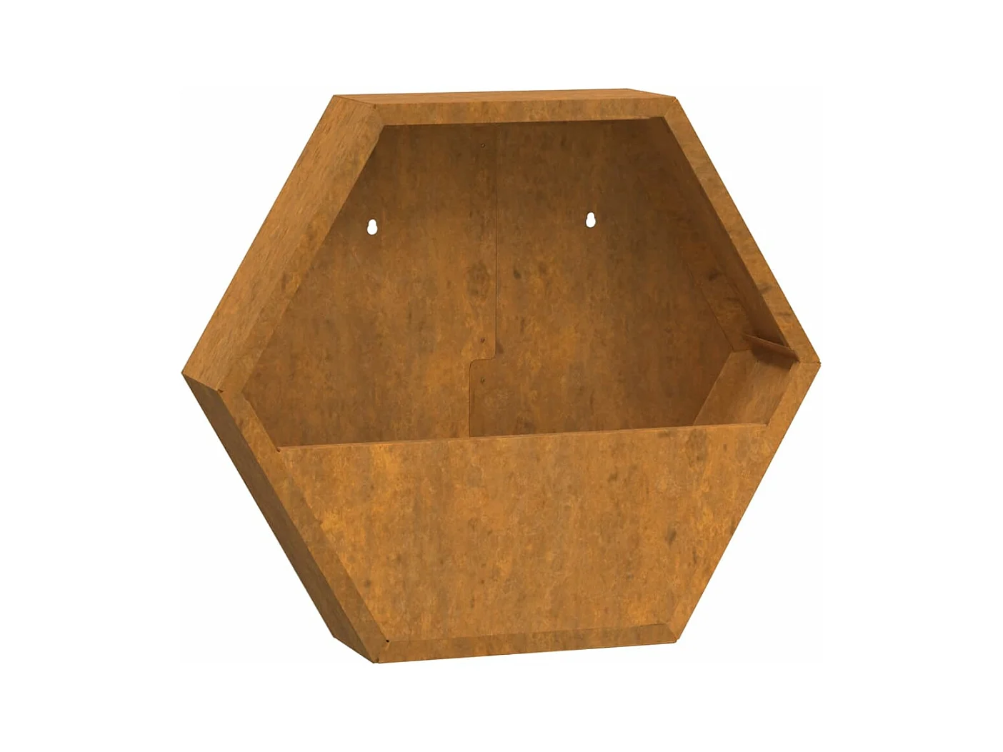 Jardinière bac lit surélevé marron 46 x 10 x 40 cm 02_0039117