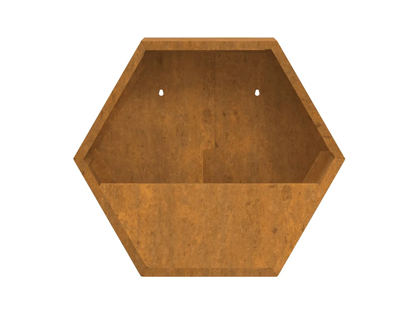 Jardinière bac lit surélevé marron 46 x 10 x 40 cm 02_0039117