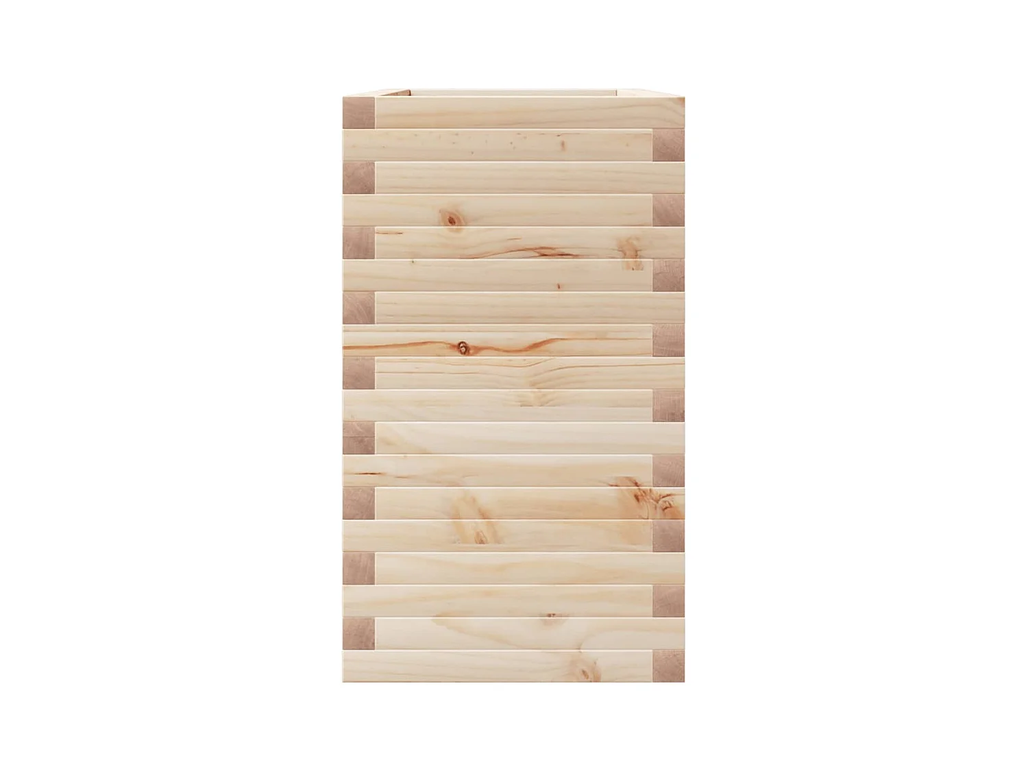 Bandeja para plantas canteiro elevado plantas flores terraço jardim 90 x 40 x 72,5 cm madeira maciça de pinho marrom 02_0037998