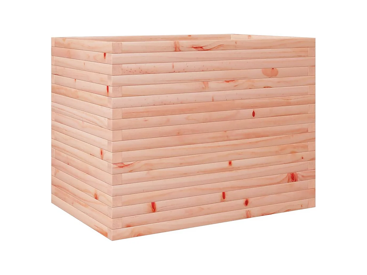 Jardinière bac lit surélevé bois marron 90 x 60 x 68.5 cm 02_0038034