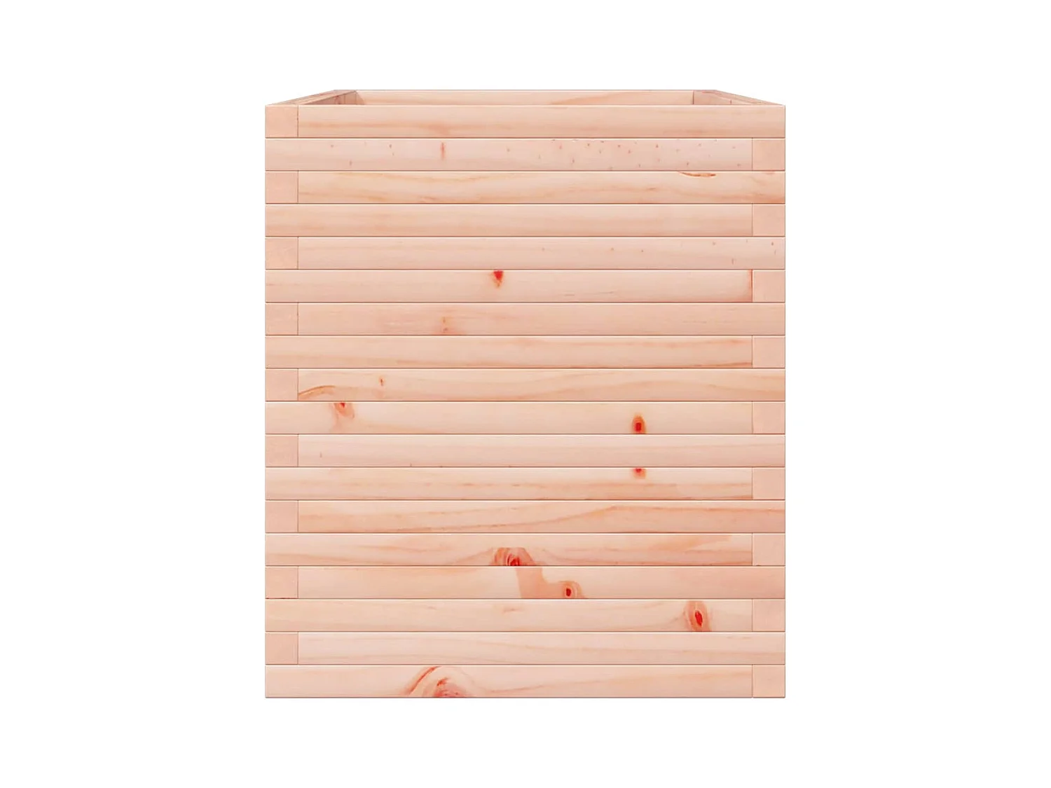 Jardinière bac lit surélevé bois marron 90 x 60 x 68.5 cm 02_0038034