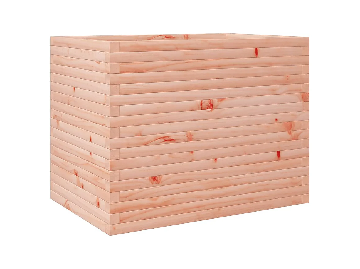 Jardinière bac lit surélevé bois marron 90 x 60 x 68.5 cm 02_0038034