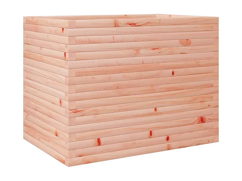 Bandeja para plantar plantas com canteiro elevado flores terraço jardim 90 x 60 x 68,5 cm madeira maciça douglas marrom 02_0038034