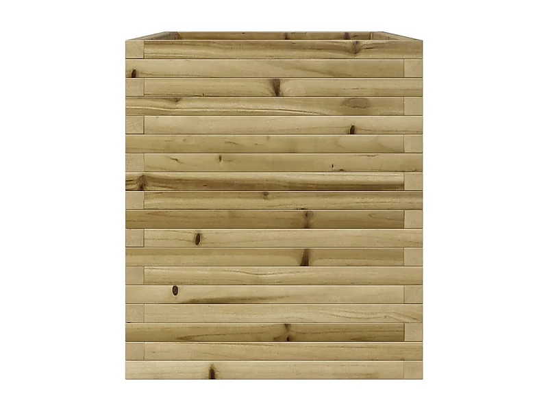 Jardinière bac lit surélevé bois marron 90 x 60 x 68.5 cm 02_0038031