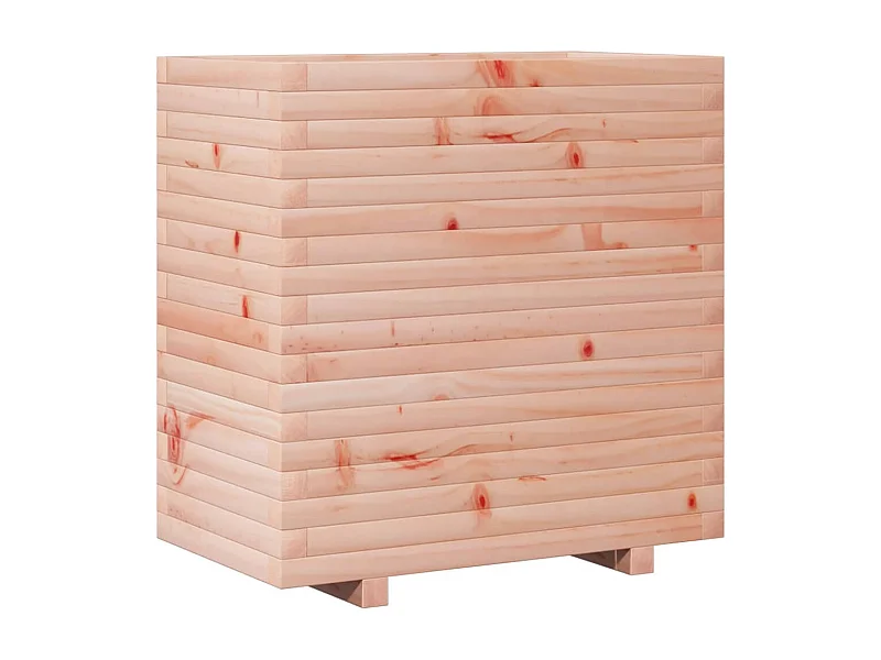 Bandeja para plantador de plantas com canteiro elevado flores terraço jardim 70 x 40 x 72 cm madeira maciça douglas marrom 02_0037800