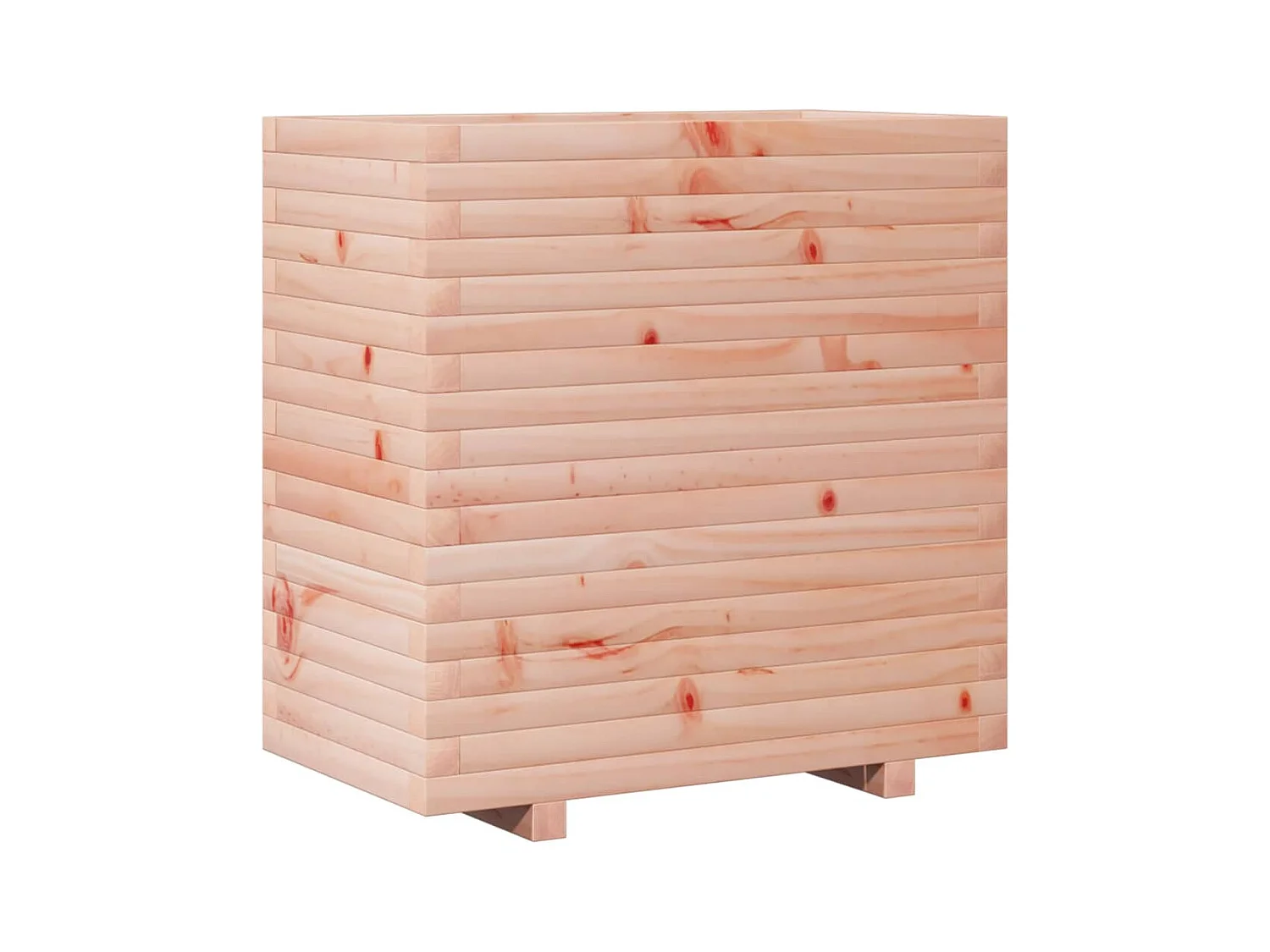 Jardinière bac lit surélevé bois marron 70 x 40 x 72 cm 02_0037800