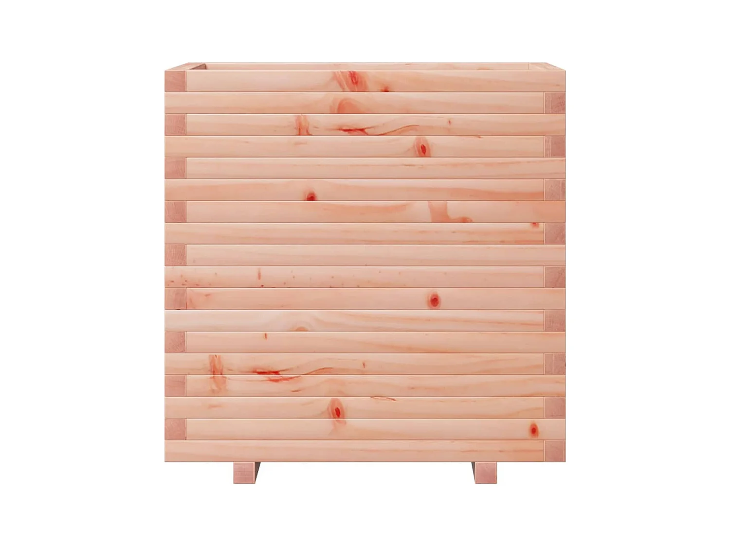 Jardinière bac lit surélevé bois marron 70 x 40 x 72 cm 02_0037800