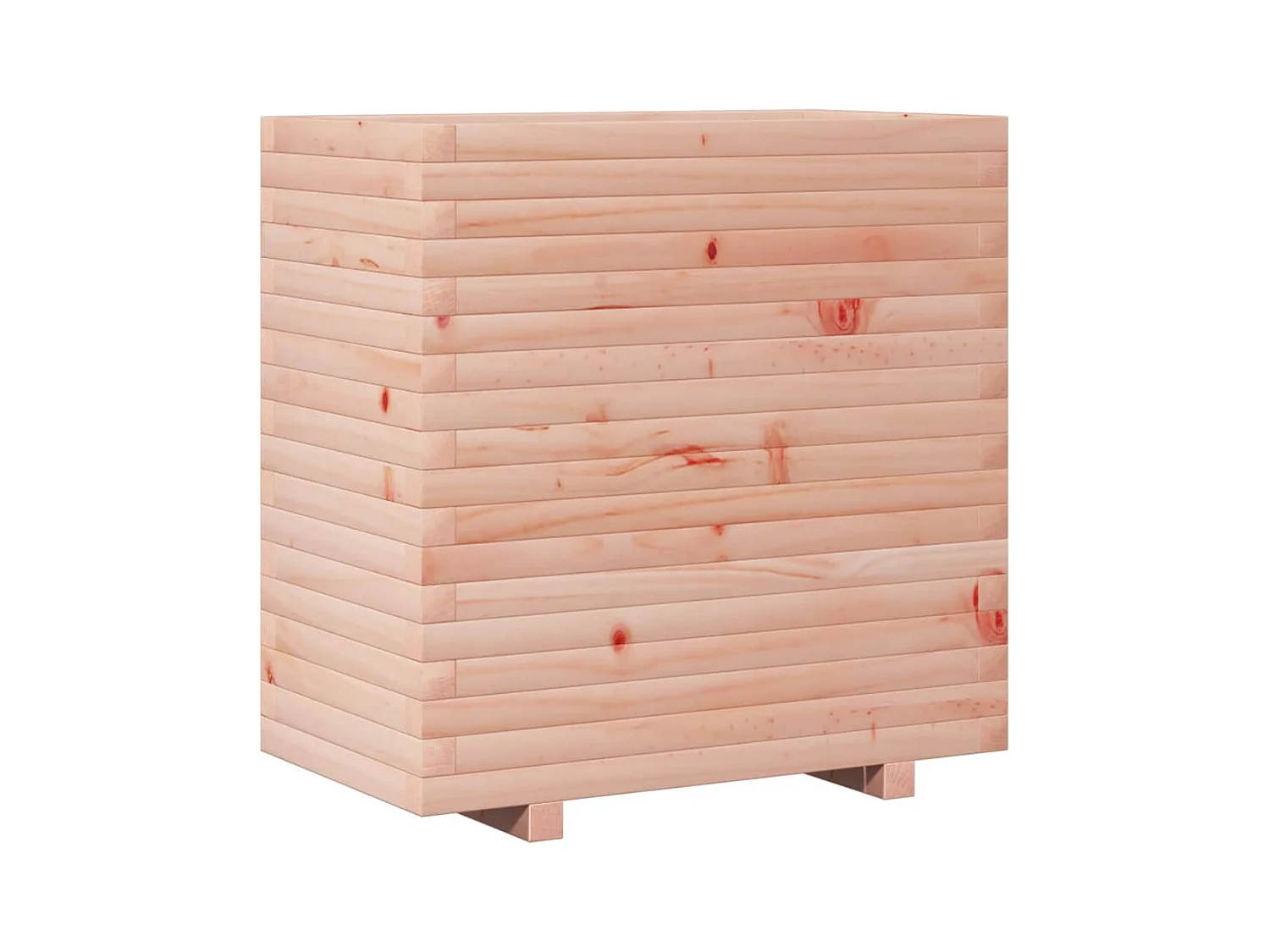 Jardinière bac lit surélevé bois marron 70 x 40 x 72 cm 02_0037800