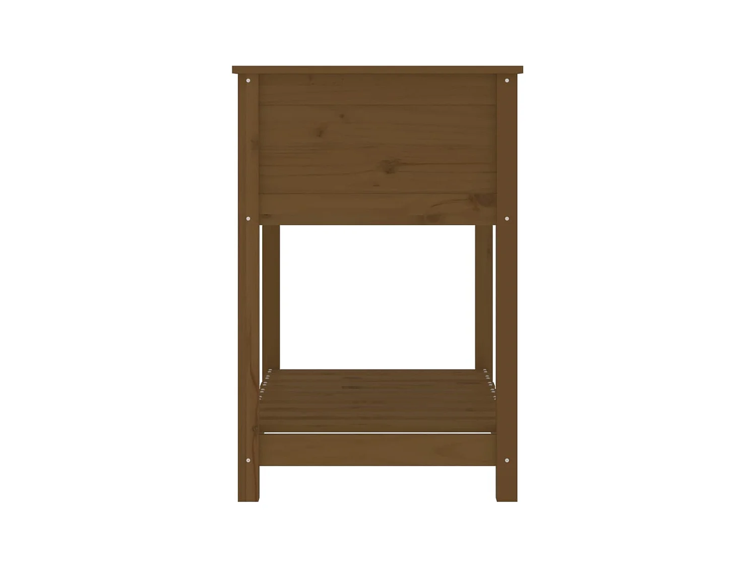 Jardinière bac lit surélevé bois marron 82.5 x 54 x 81 cm 02_0038403