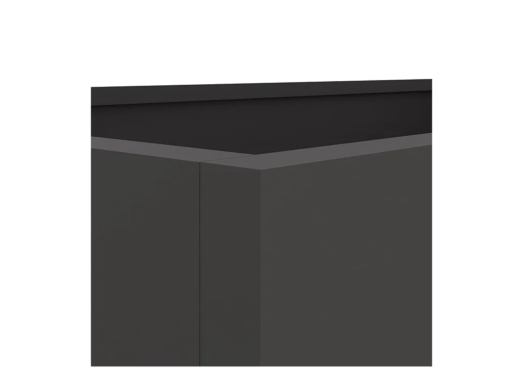 Jardinière bac lit surélevé noire 62 x 40 x 39 cm 02_0037754