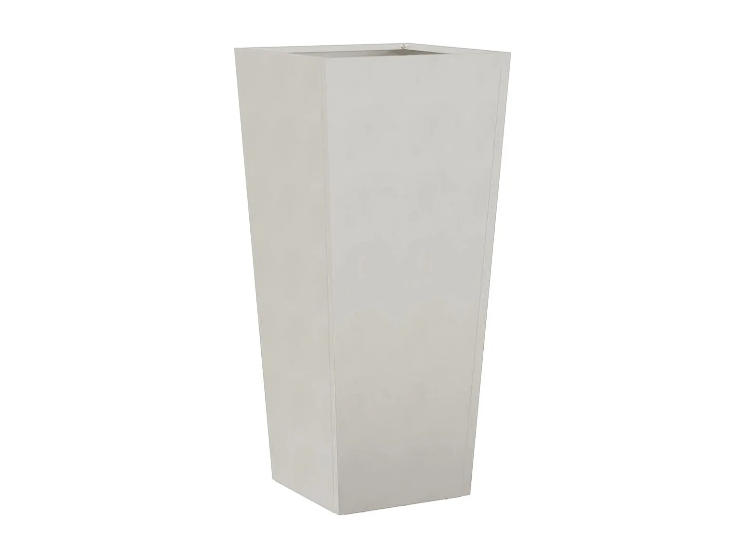 Bandeja para plantas canteiro elevado plantas flores terraço jardim 35 x 35 x 75 cm aço inoxidável cinza claro 02_0037516